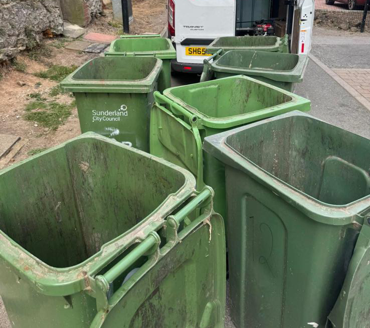 Bin cleaning service